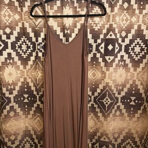 Women’s Brown Maxi Dress, SHEIN, Size 0XL